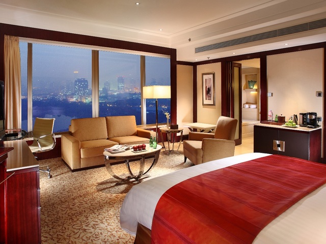 фотографии отеля Shanghai Marriott Hotel Changfeng Park изображение №23