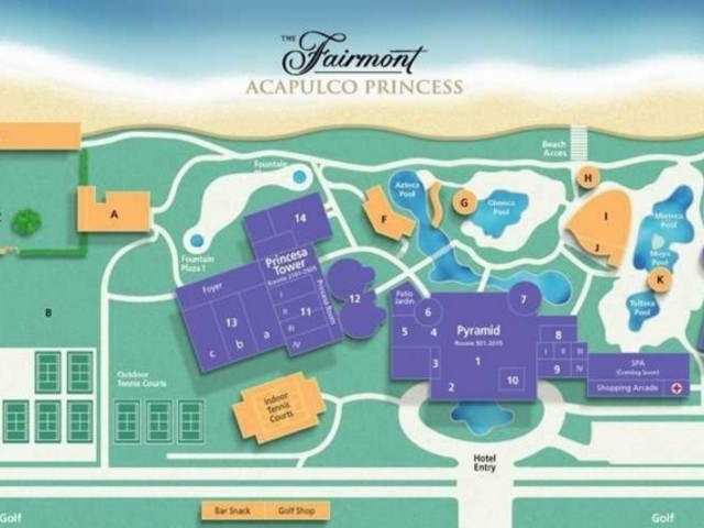 фотографии Princess Mundo Imperial Riviera Diamante Acapulco (ex. Fairmont Acapulco Princess) изображение №8