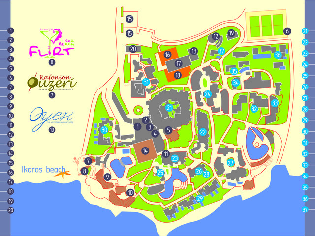 фото Ikaros Beach Luxury Resort and Spa (ех. Ikaros Village Beach Resort & Spa) изображение №38