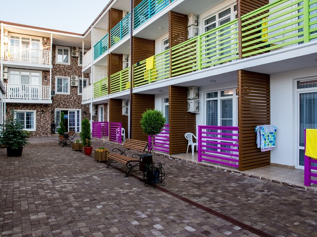 Анапа морем отель фото Отель Sea Breeze Resort (Си Бриз Резорт) 3* (Анапа: Пионерский проспект) - брони
