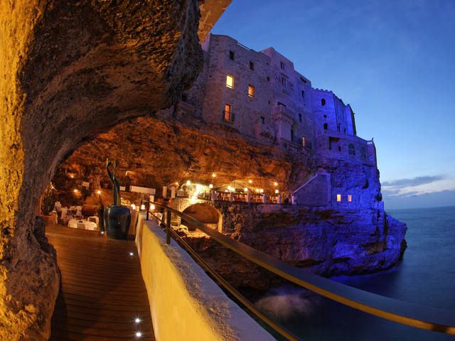 фотографии отеля Grotta Palazzese изображение №11