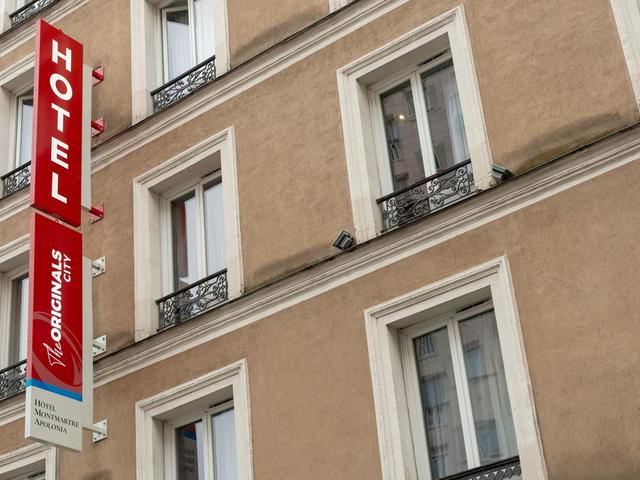 фото отеля The Originals City, Hotel Montmartre Apolonia изображение №1