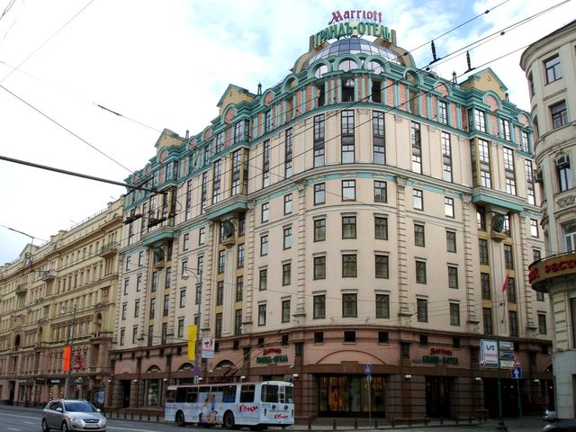 Марриотт москва тверская
