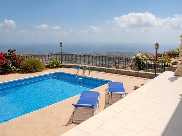 фото Villa With 3 Bedrooms In Peyia, With Wonderful Sea View, Private Pool, Furnished Garden изображение №34