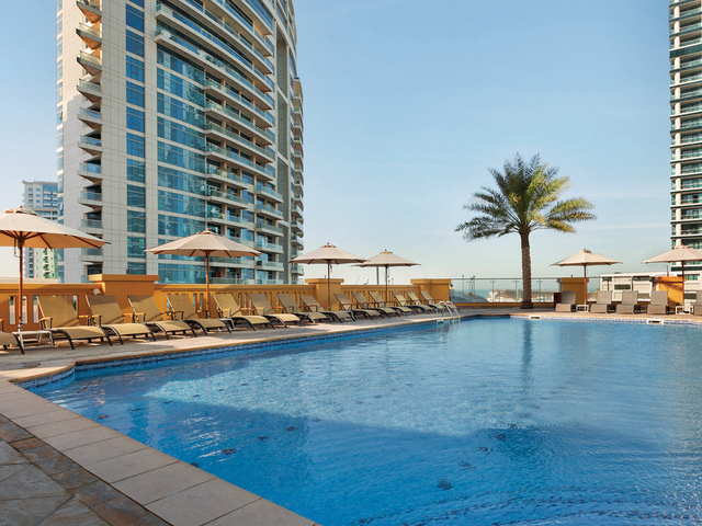 фото отеля Ramada Hotel & Suites by Wyndham JBR (ex. Hawthorn Suites By Wyndham) изображение №1