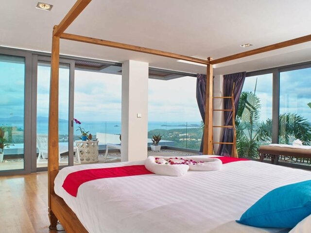 фотографии 8 Bedroom Sea View Villa Blue Overlooking Chaweng изображение №20