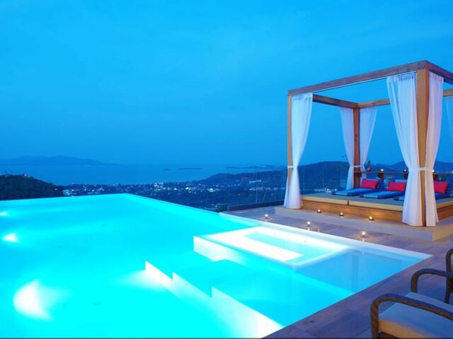 фотографии отеля 8 Bedroom Sea View Villa Blue Overlooking Chaweng изображение №11