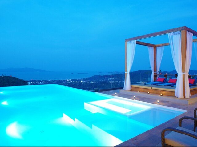 фото отеля 6 Bedroom Sea View Villa Blue Overlooking Chaweng изображение №21