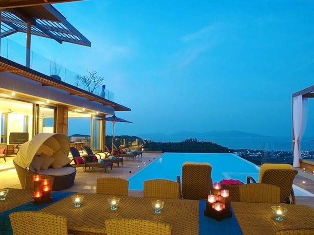 фото отеля 6 Bedroom Sea View Villa Blue Overlooking Chaweng изображение №13
