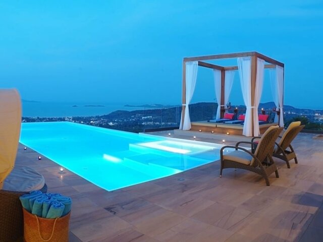 фотографии 7 Bedroom Sea View Villa Blue Overlooking Chaweng изображение №24