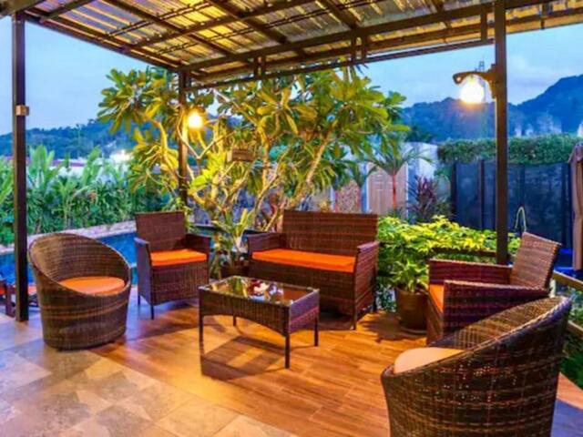 фото Aonang Serene 3 Bedrooms Private Pool Villas With Backyard изображение №14
