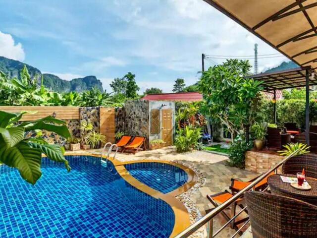 фото отеля Aonang Serene 3 Bedrooms Private Pool Villas With Backyard изображение №9