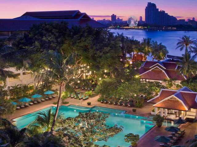 фото Anantara Bangkok Riverside Resort &Spa (ex. Bangkok Marriott Resort and Spa) изображение №10