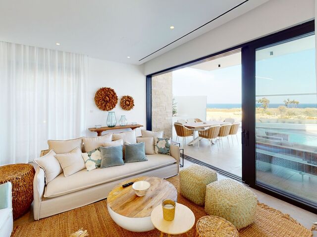 фотографии отеля Sanders Konnos Bay Polymnia - Stunning 4-Bdr Villa With Sea View изображение №7
