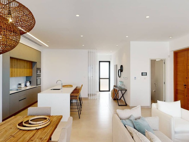 фото отеля Sanders Konnos Bay Cleo - Amazing 4-Bedroom Villa With A Side Sea View изображение №9