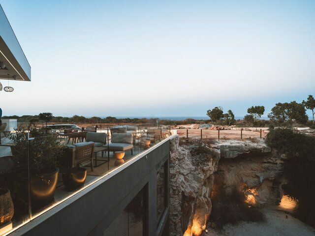 фотографии Sanders Konnos Bay Erato - Beautiful 4-Bdr Villa With Side Sea View изображение №12