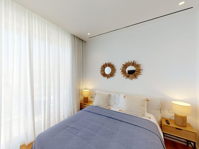 фотографии отеля Sanders Konnos Bay Terpsichori - Striking 4-Bedroom Villa With A Side Sea View изображение №11