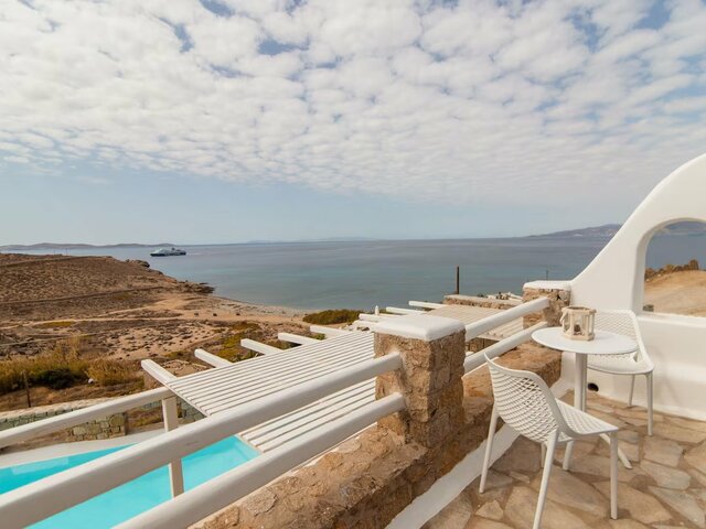 фотографии 180° View Private Pool Villa Choulakia To Enjoy Sun Kissing Sea изображение №4