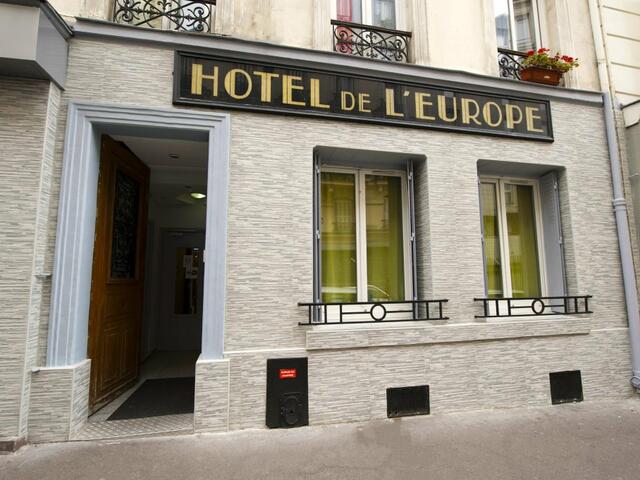 фото отеля Hotel de l'Europe Belleville изображение №1