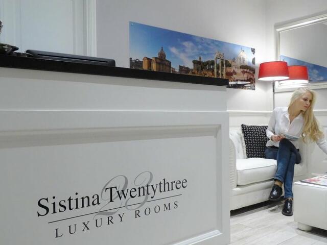 фотографии отеля Sistina Twentythree Luxury Rooms изображение №11