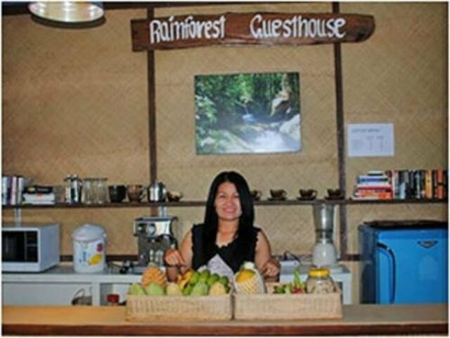 фотографии отеля The Rainforest Guesthouse & Cafe изображение №11