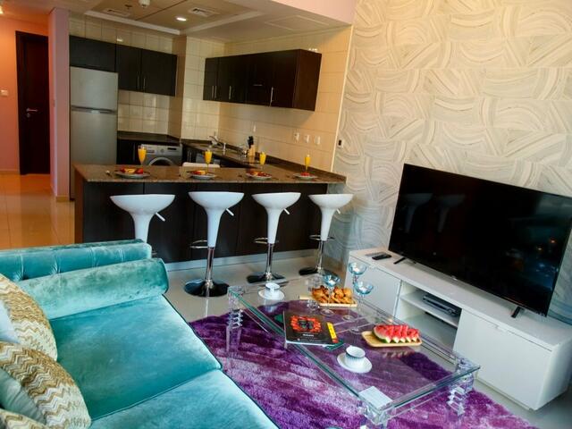 фотографии отеля Апартаменты One Bedroom in Dubai Marina изображение №15