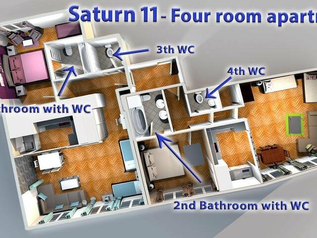фото отеля Saturn 11 Apartment изображение №5