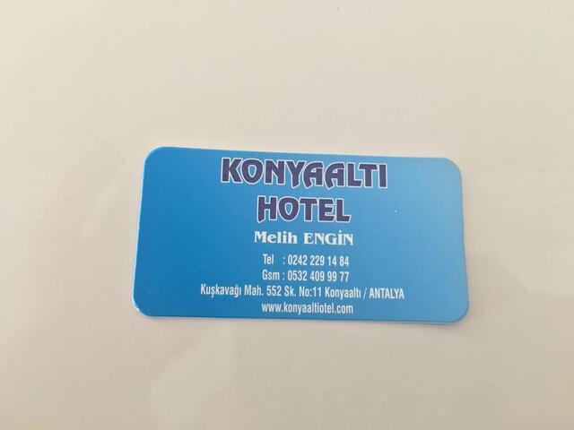 фотографии отеля Konyaalti Hotel изображение №15