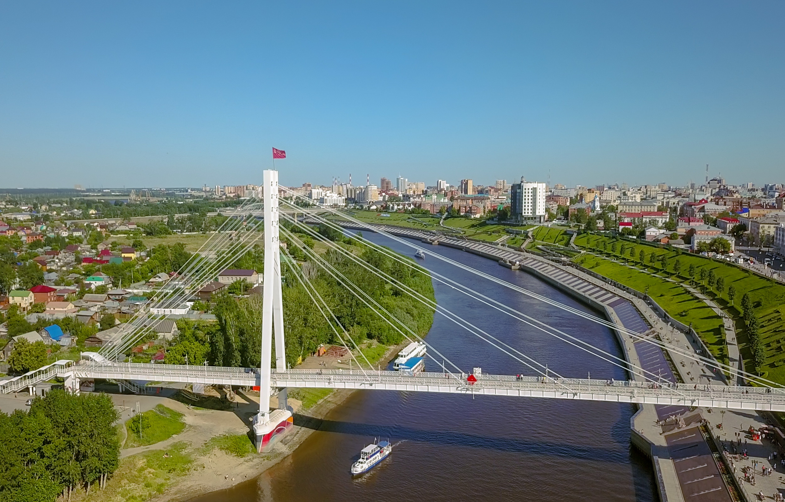 Мост Влюбленных В Тюмени Фото